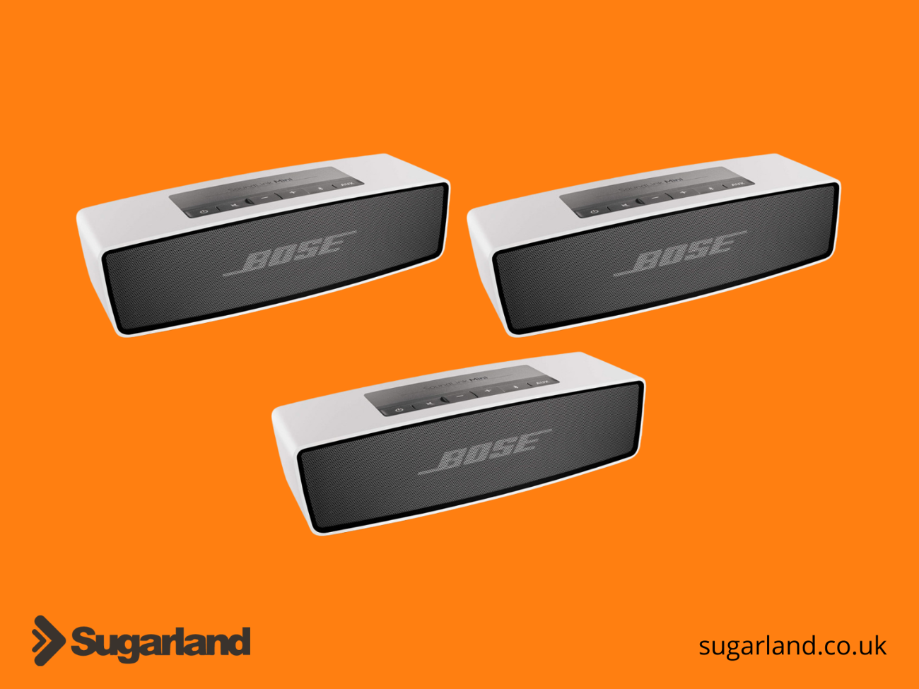 3 x bose soundlink mini bluetooth speaker