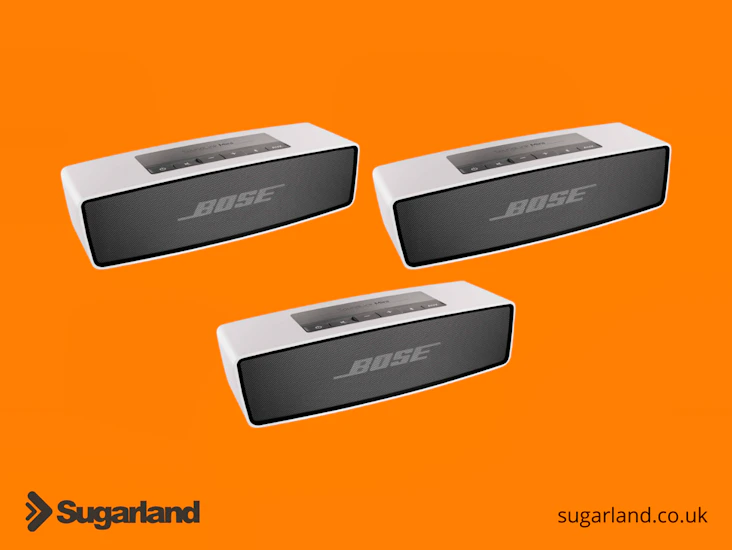 3 x bose soundlink mini bluetooth speaker