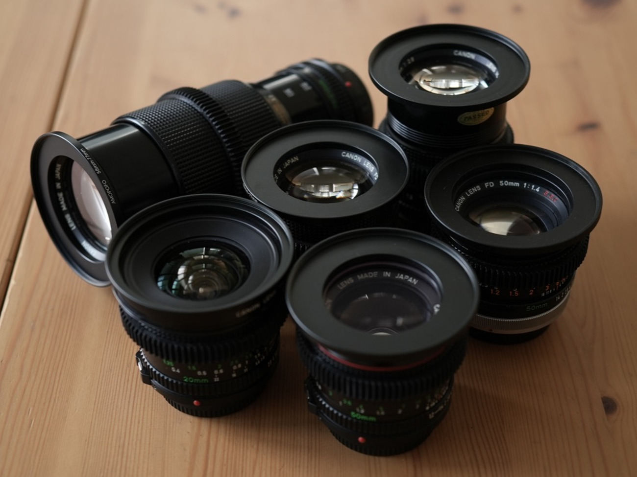 20mm Wide Angle Vintage Lenses Canon Vintage Lenses For Filmmaking