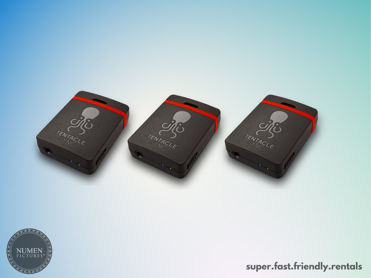 3 x tentacles sync e timecode modules