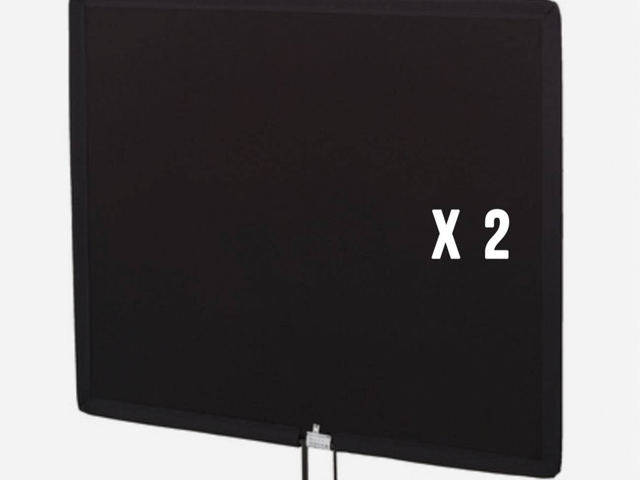 30"x36" flag with frame (set of 2)