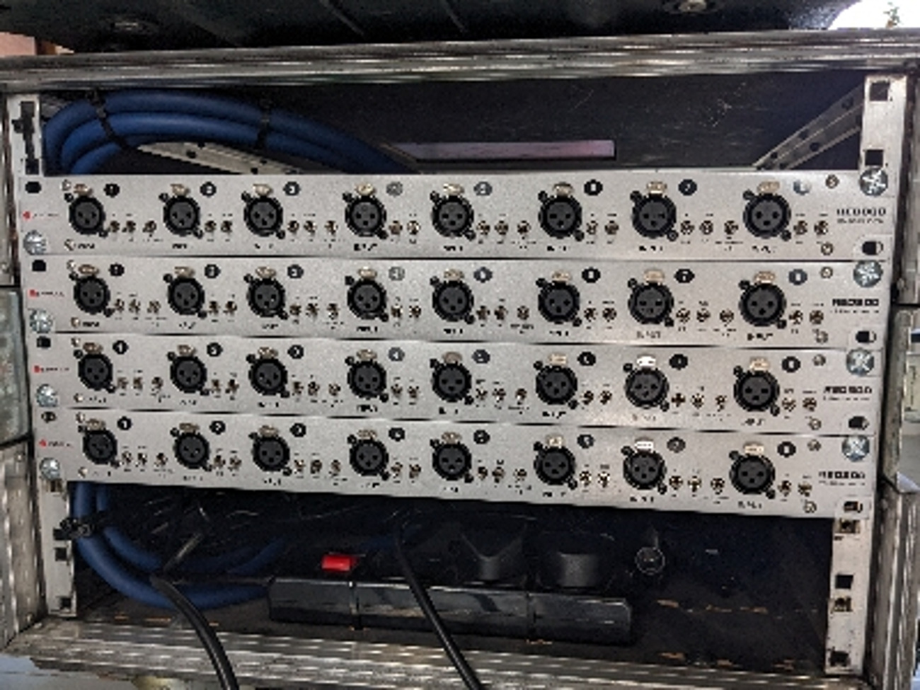 32 channel xlr splitter studiospares red800 