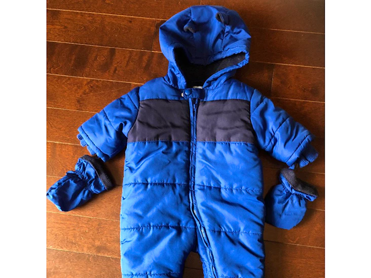 3-6 month winter snowsuit