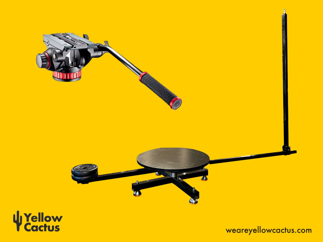 360 product photography spinner (optional video head) 