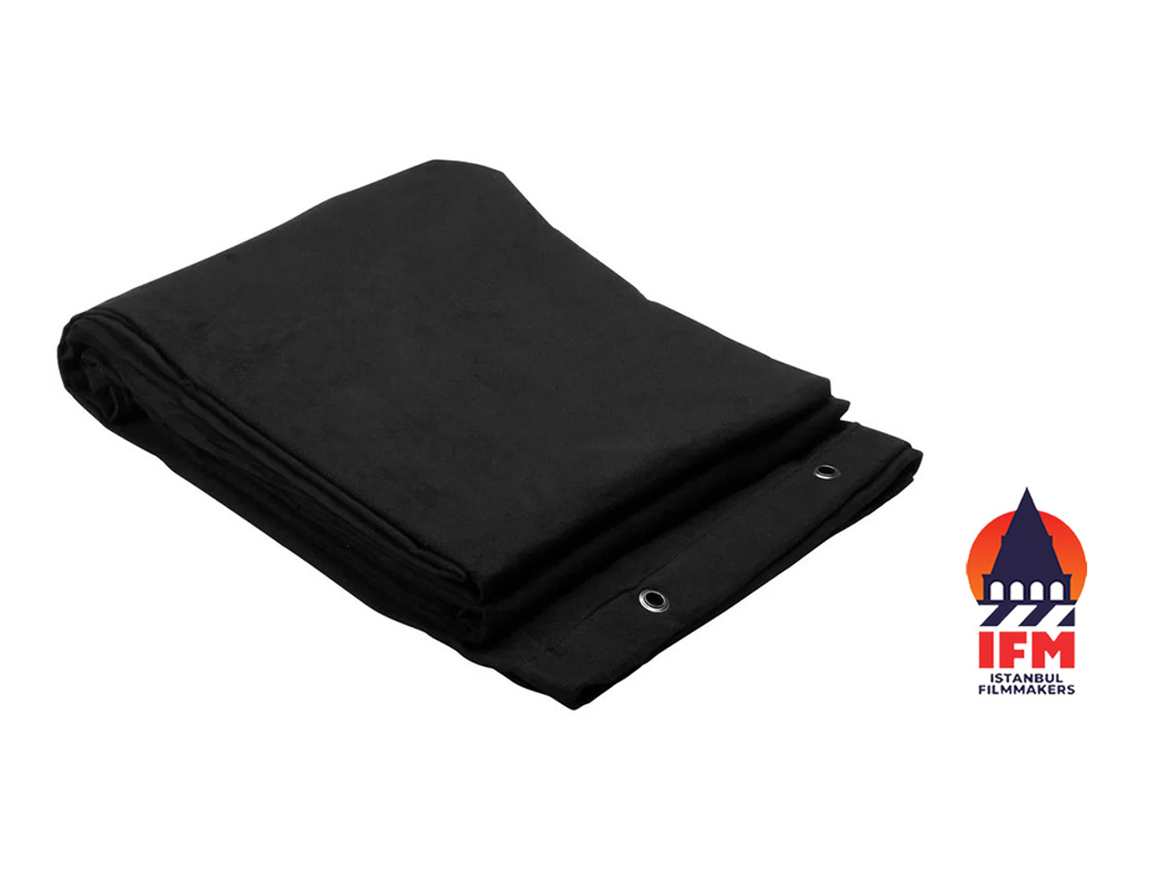 3m x 3m black duvetyne / black cloth