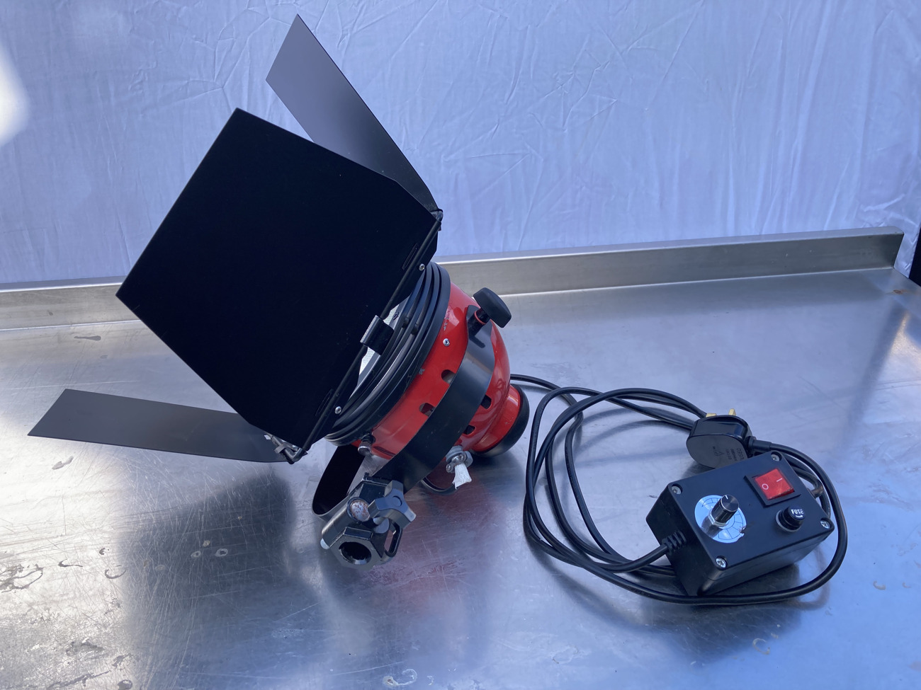 3x 800w dimmable red head tungsten kit