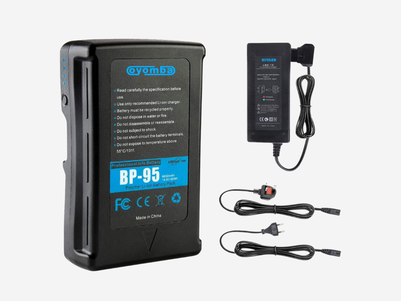 3x 98wh v mount camera batteries with chargers