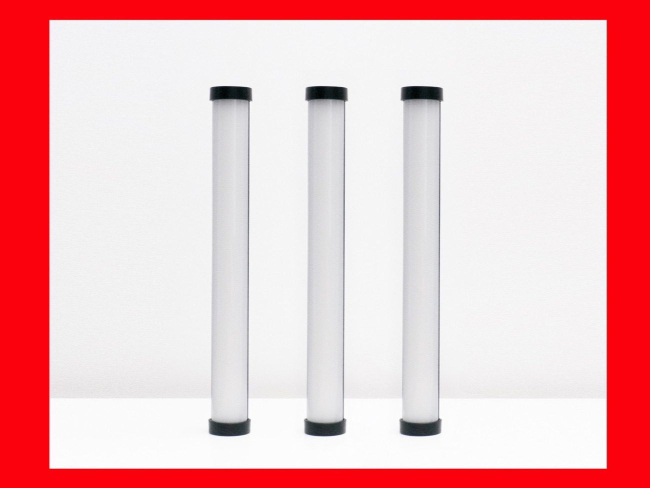 3x camolo led tube rgb continuous light