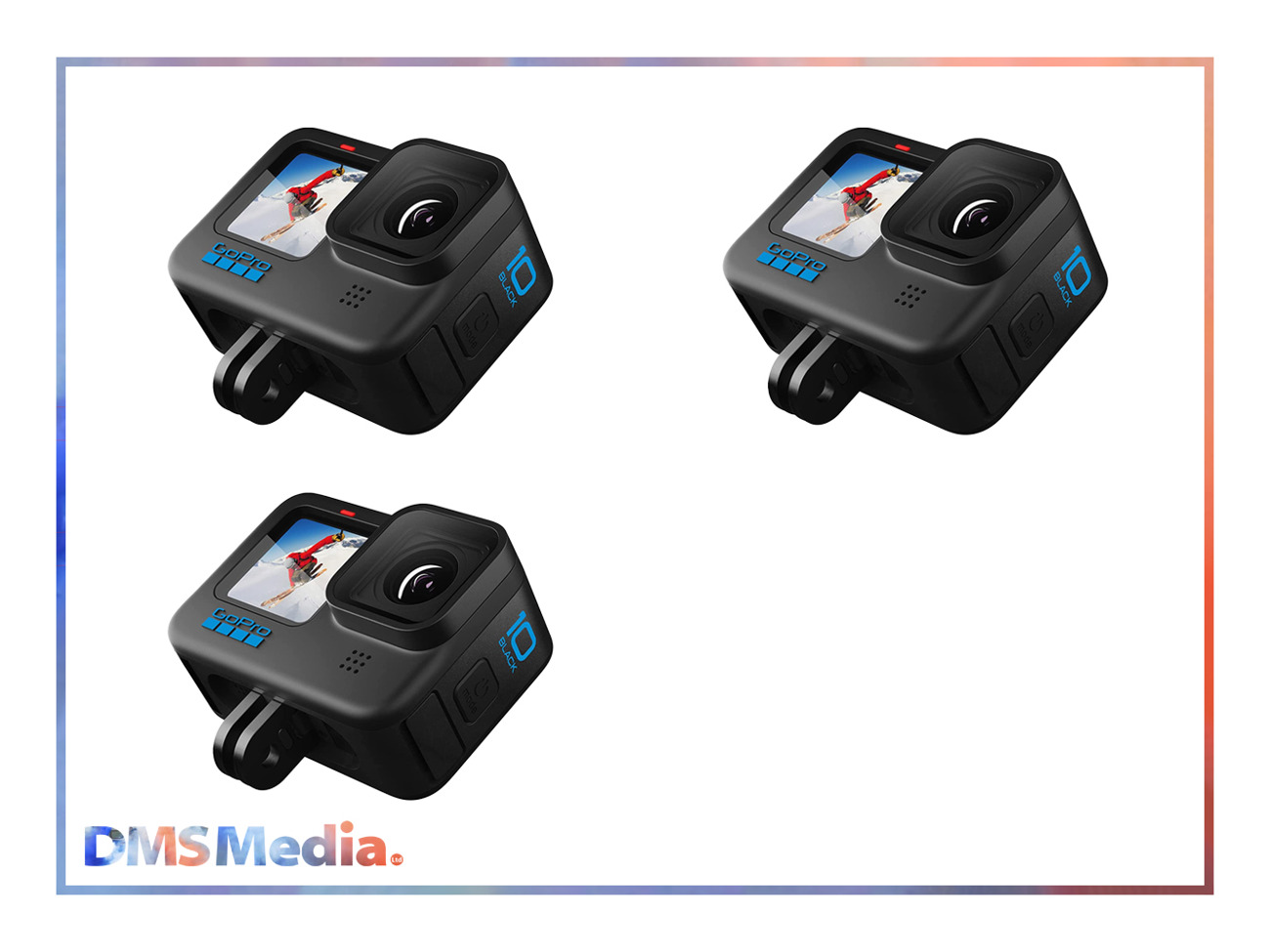 3x gopro hero10 black