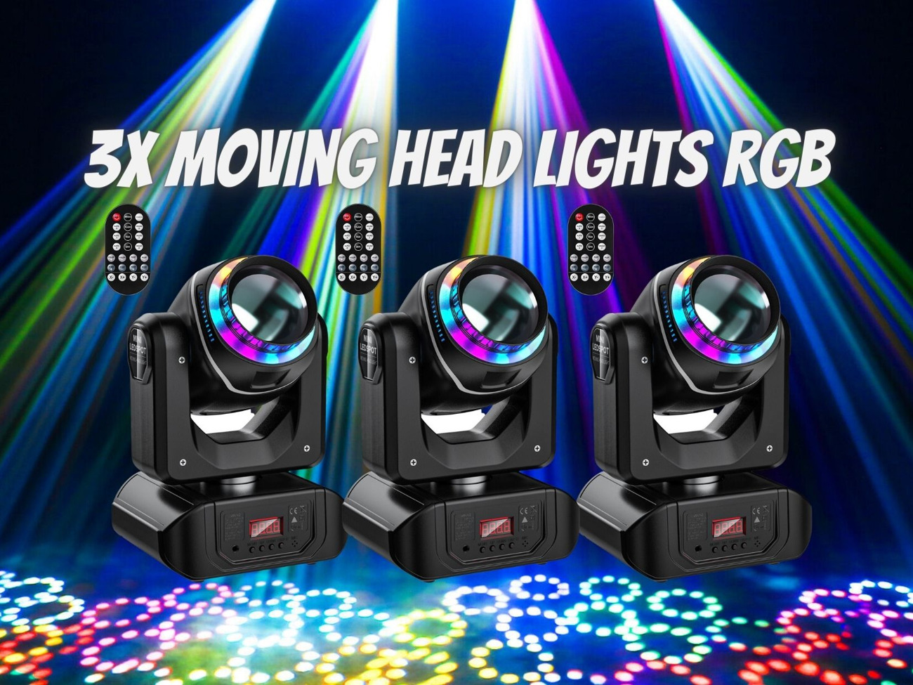 3x led lasers party birthday events disco