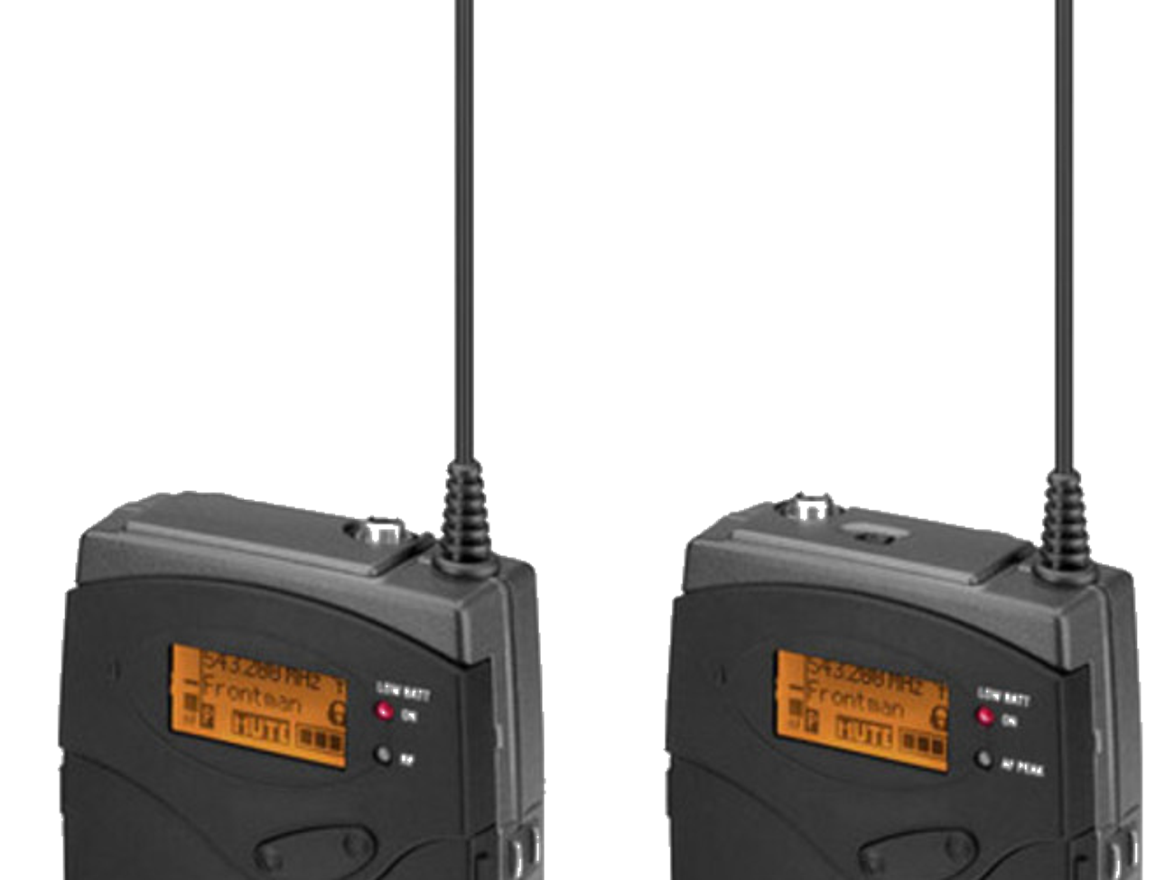 3x sennheiser g3 wireless radio kit + lav mic + aa batteries