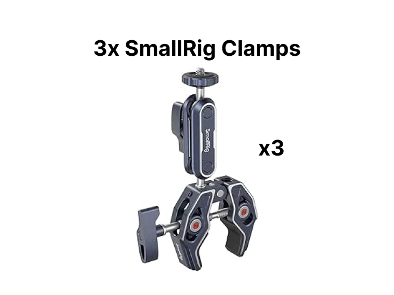 Smallrig super clamp x3 - magic arm mount for camera rigs