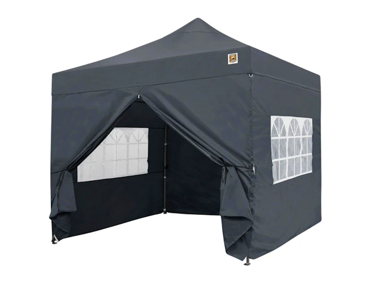 3x3m pop-up gazebo, sides & weights - parties, bbqs, filming