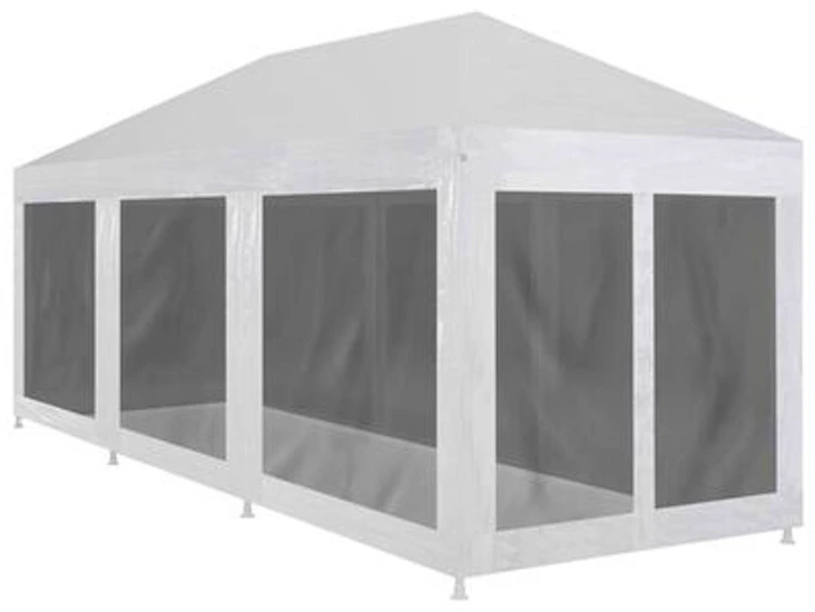 3x9m outdoor party tent/marquee w/mesh sidewalls