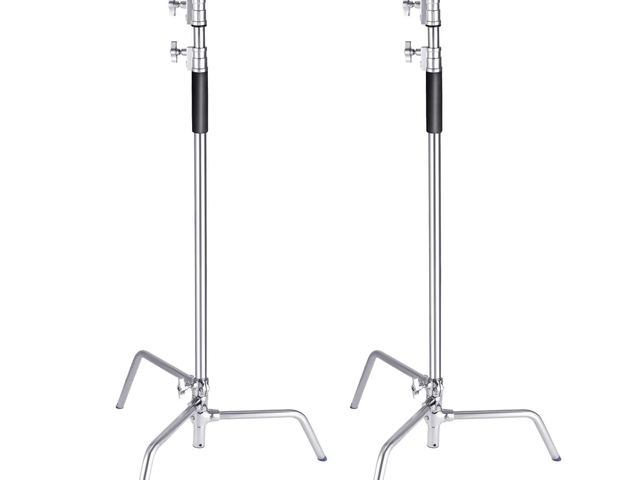 4 c-stands lighting and rigging