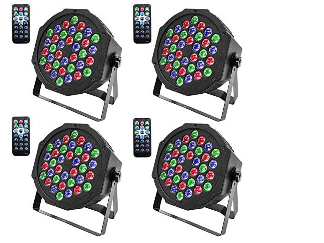 4 led par's - good up lights