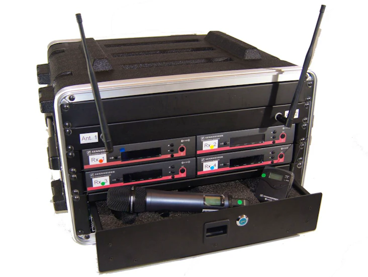 4 way sennheiser em100 g3 rack