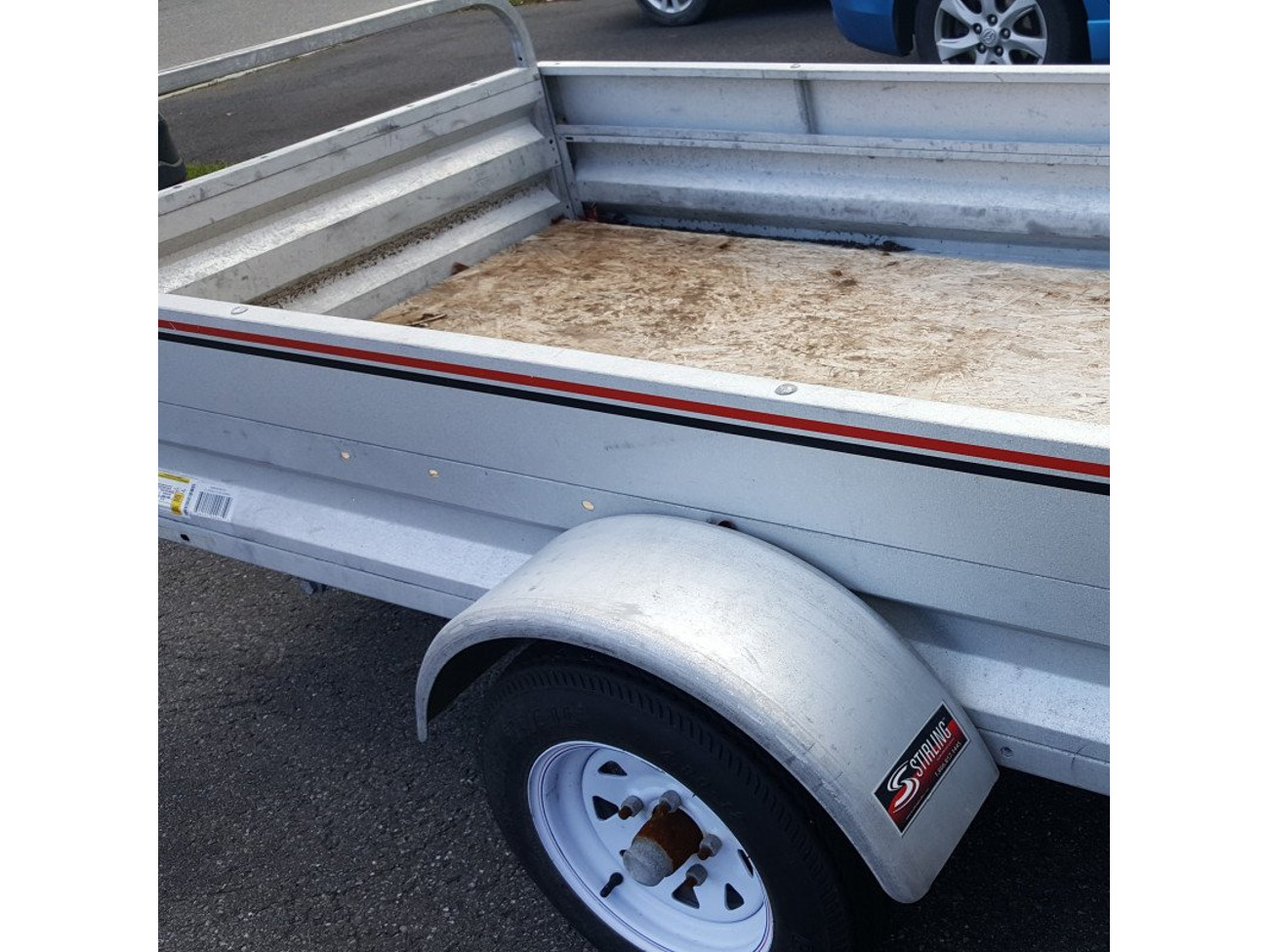 4 x 7 ft utility trailer