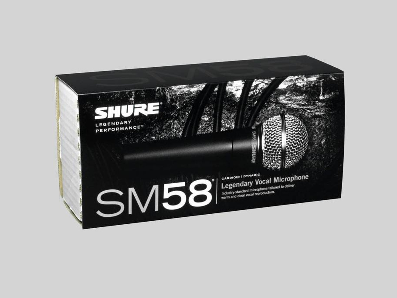 4 x shure sm58 microphones with stands and cables