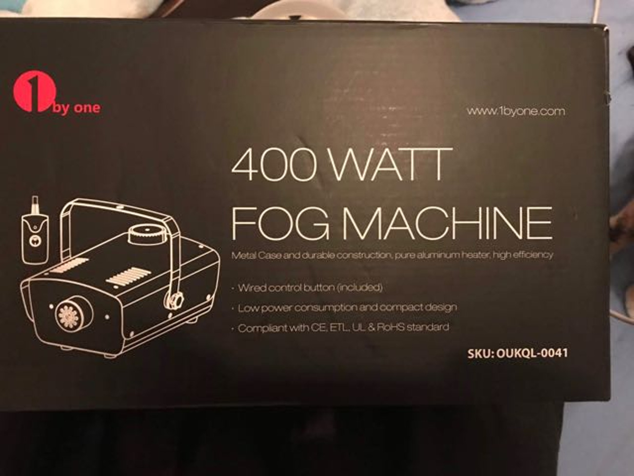 400 watt fog machine