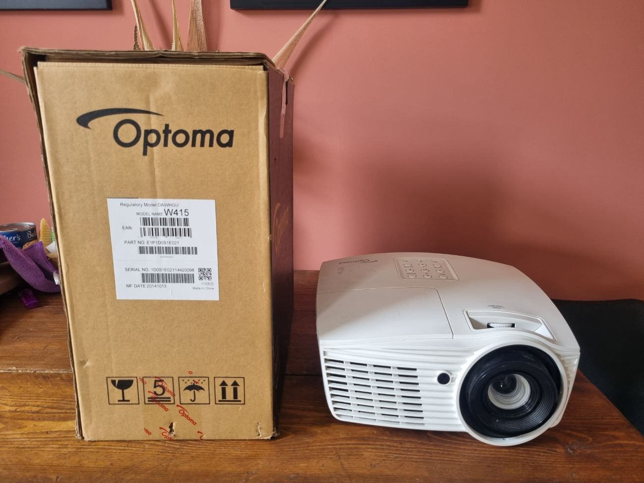 Video projector 4500 lumen 1 chip dlp 1280 x 800 res