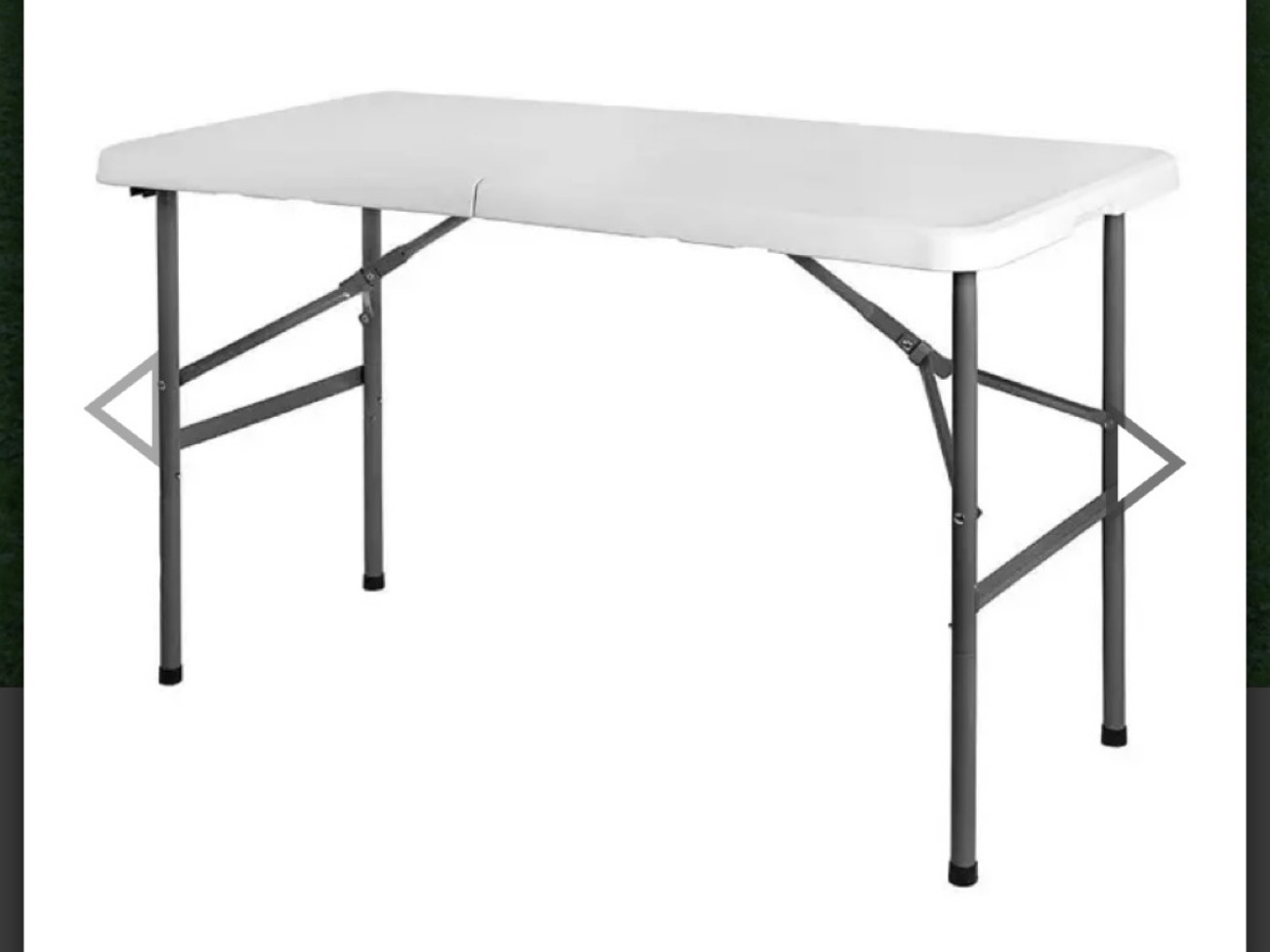 4ft folding trestle table