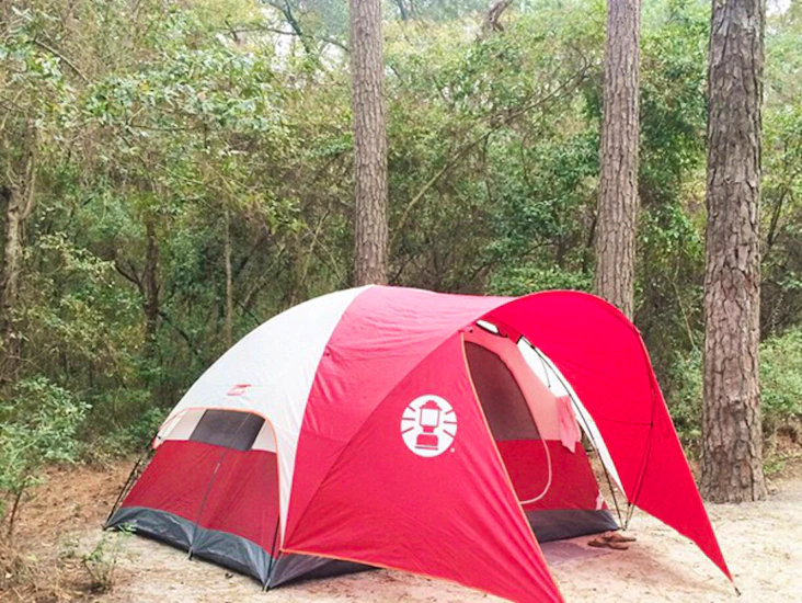 4-person coleman tent