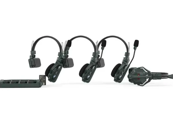 4x hollyland solidcom c1 intercom team crew headset