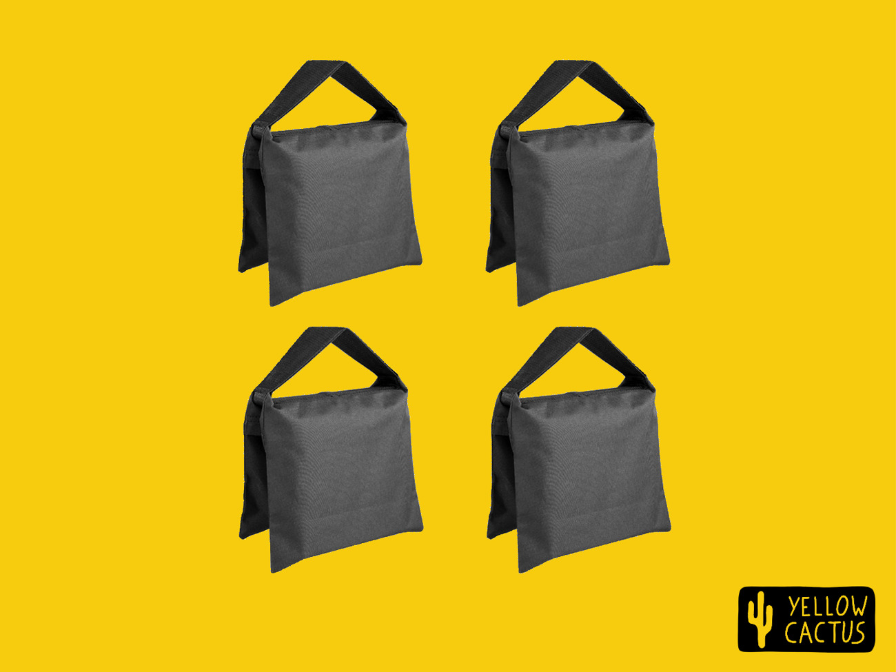 4x sand bags (grip, weight, stands)