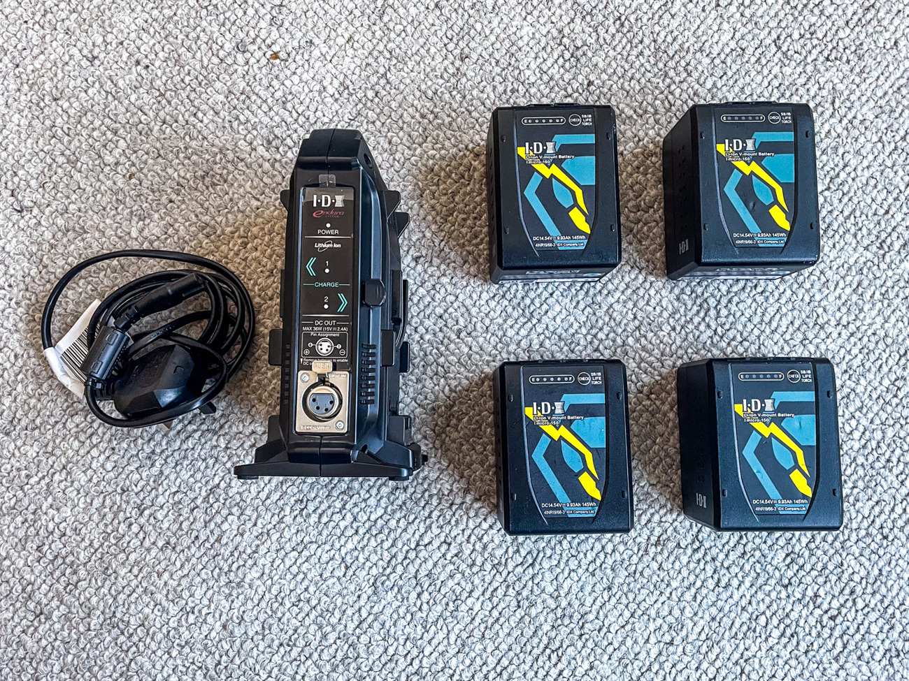 4x v-lock kit (idx imicro-150)