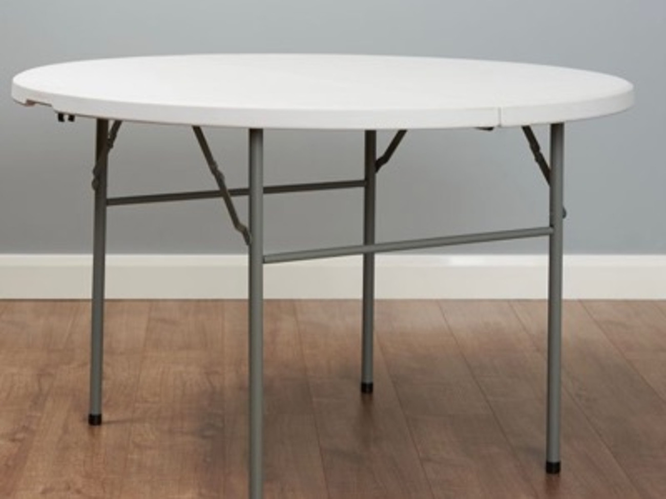 2 round folding tables, 20 chairs for party event kit