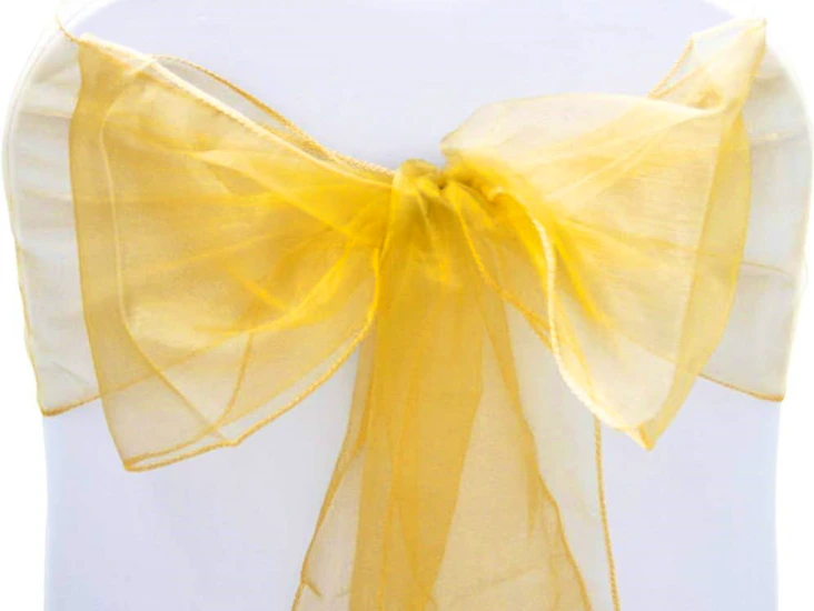 50 x chair covers sashes or bows