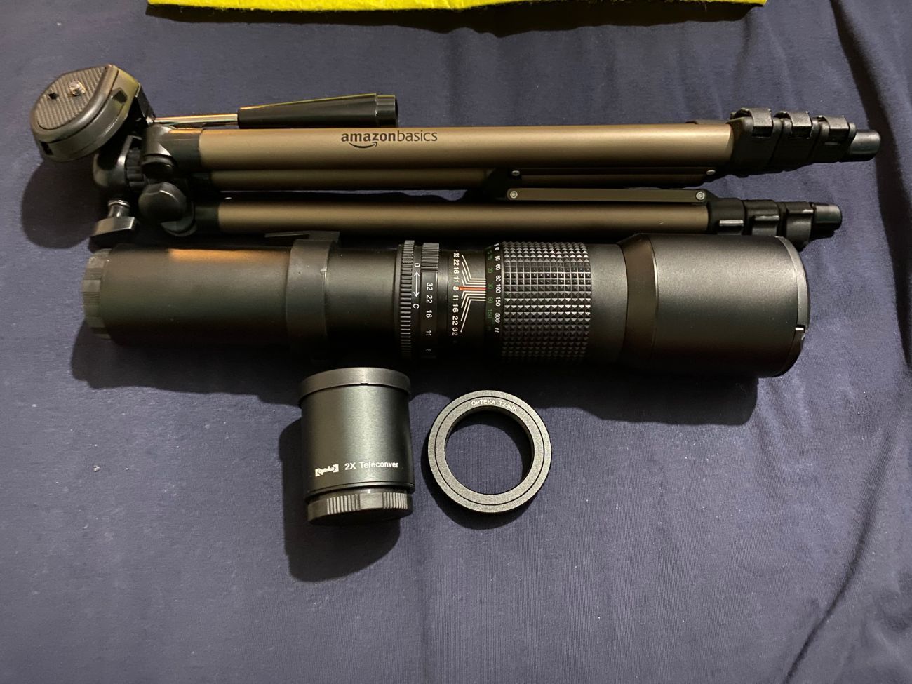500-1000mm manual nikon f8 telephoto lens