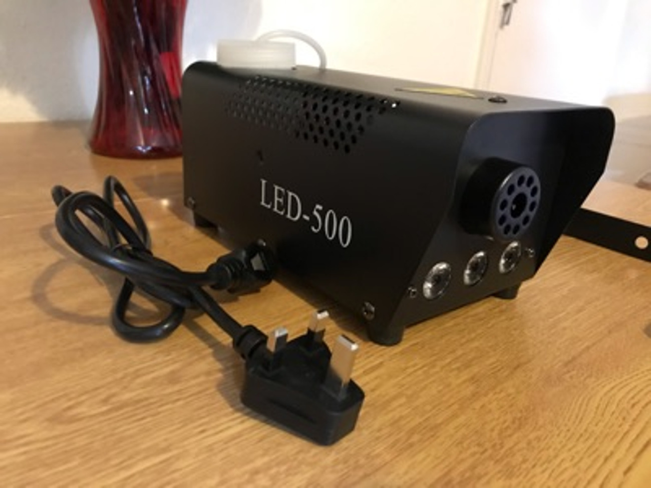 500w smoke machine with led lights & wireless remote control