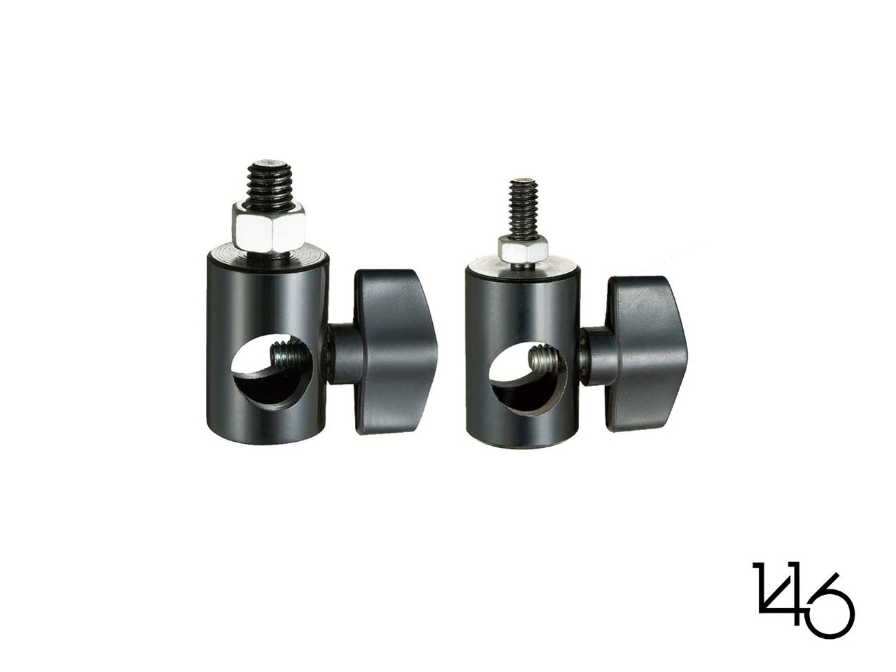 5/8" and 1/4" light stand adaptors