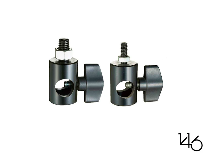 5/8" and 1/4" light stand adaptors