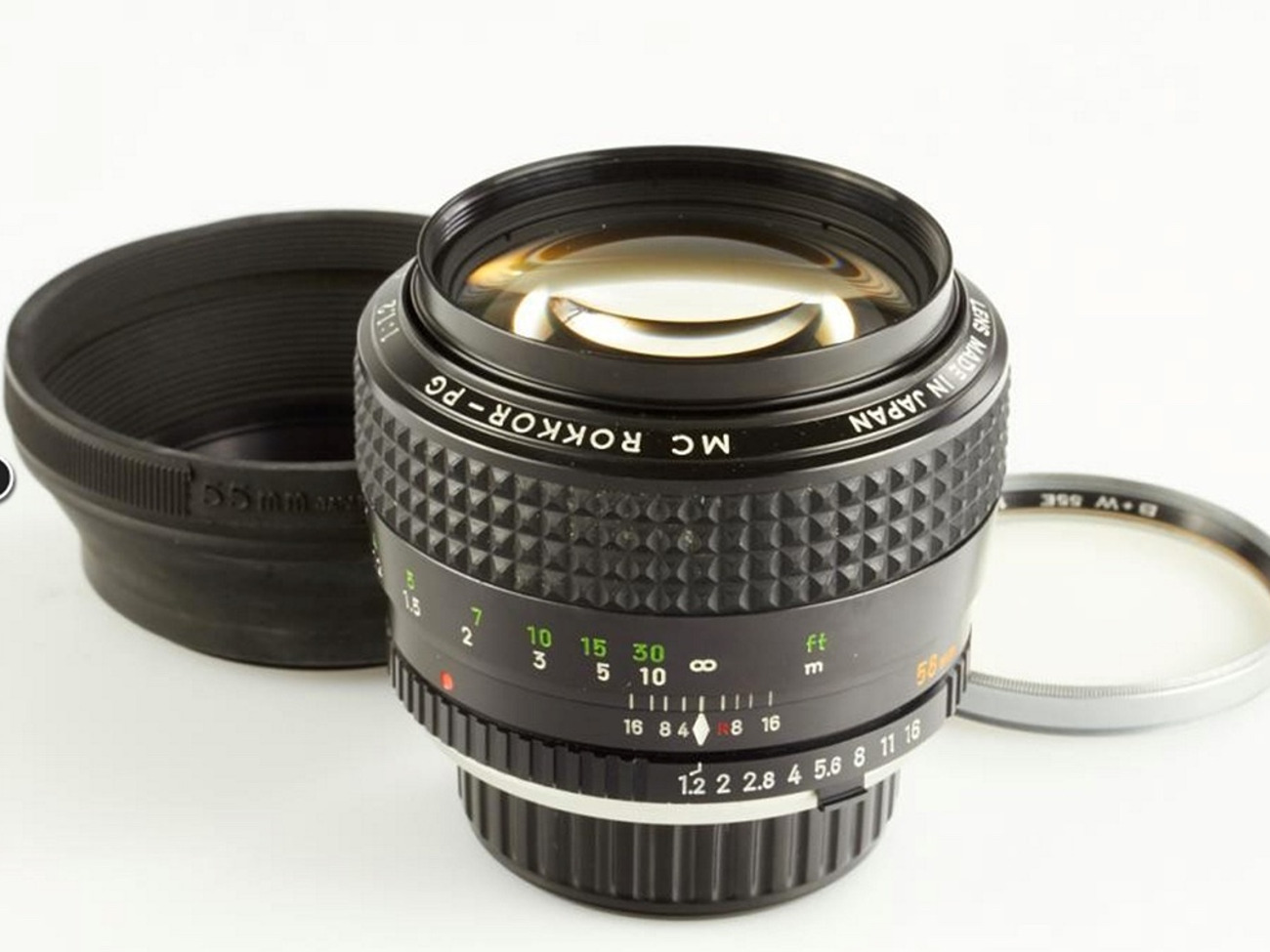 MINOLTA MC ROKKOR-PG 58mm f1.2 鷹の目ロッコール #11911