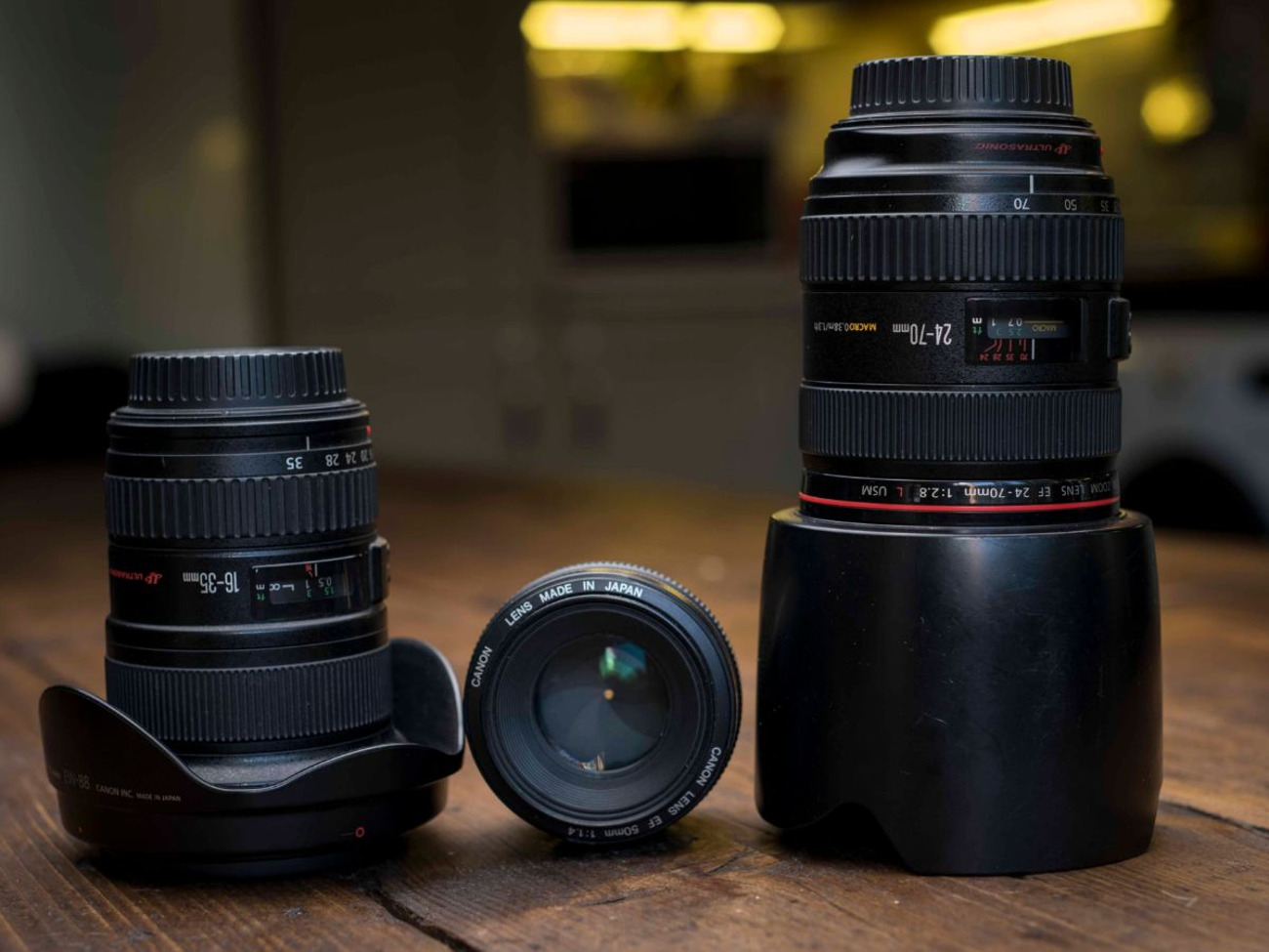 5dmkii 24-70l 16-35l 50 non l