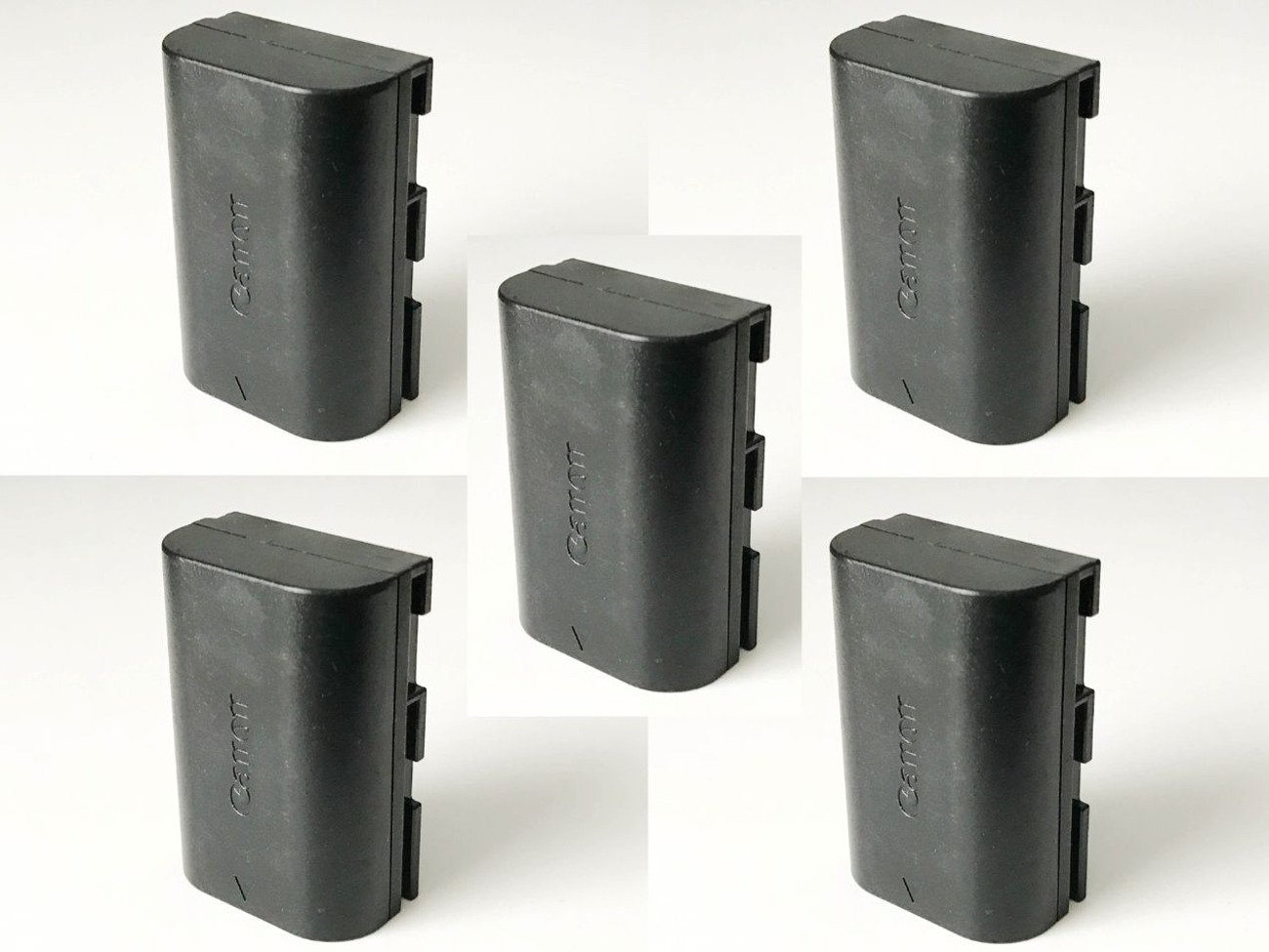 5x canon lp-e6 battery (for 5d/7d) and some monitors