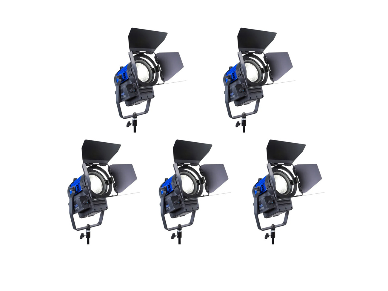 5x dracast fresnel led 500w daylight light