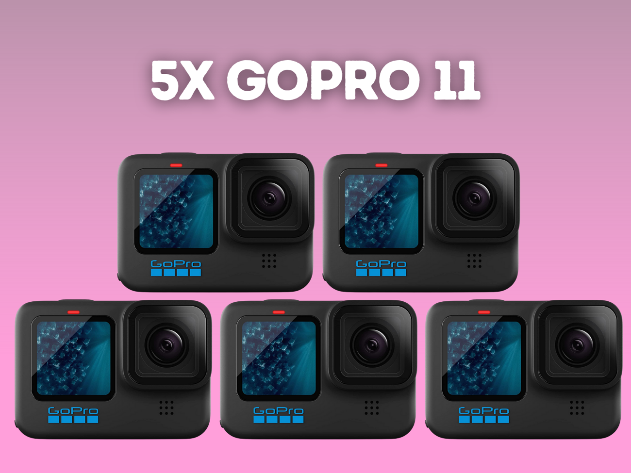 5x gopro 11