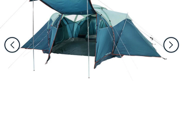 6 person 4 room tent