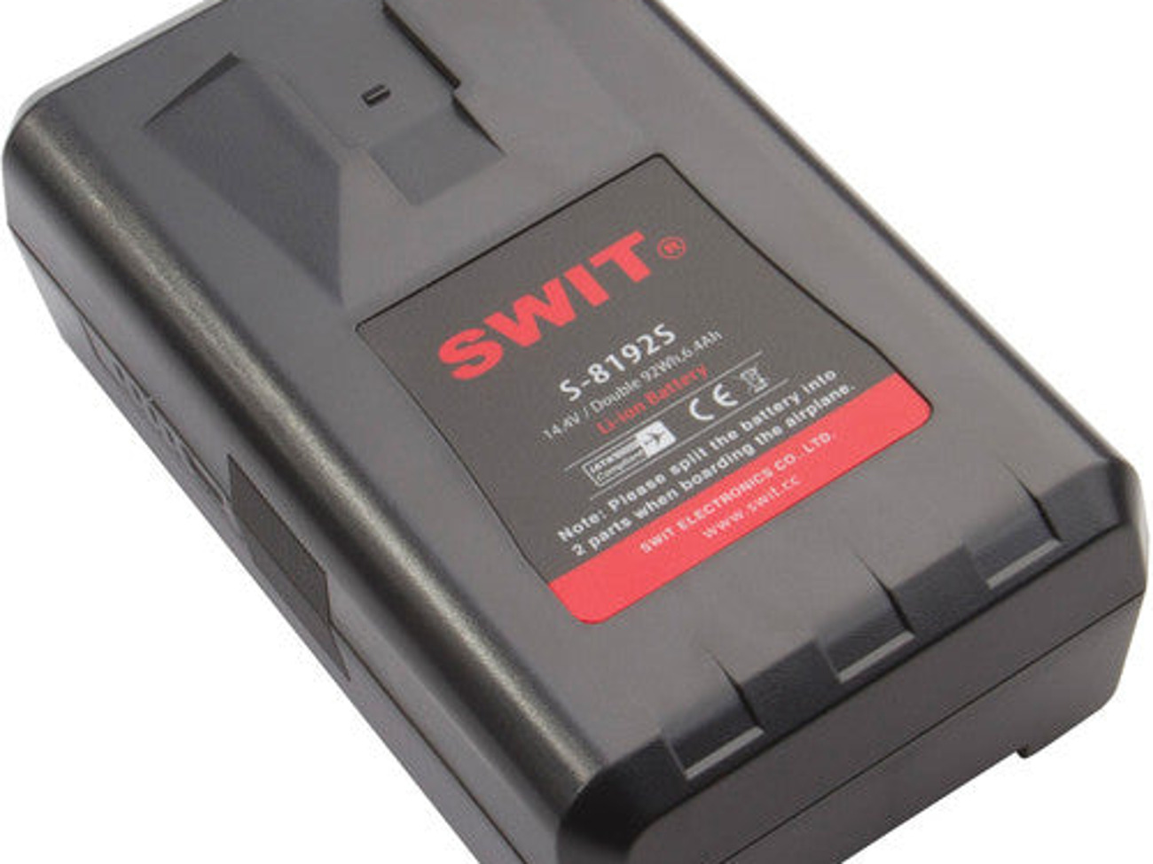 6 v-lock batteries with dual battery charger 