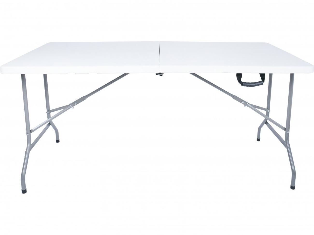 6 x white 5ft heavy duty folding trestle table - 5ft - new