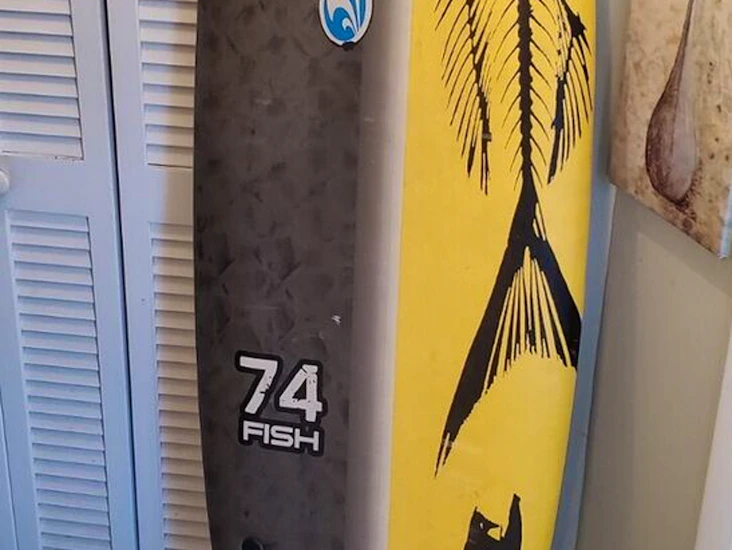 6'2 foam surfboard