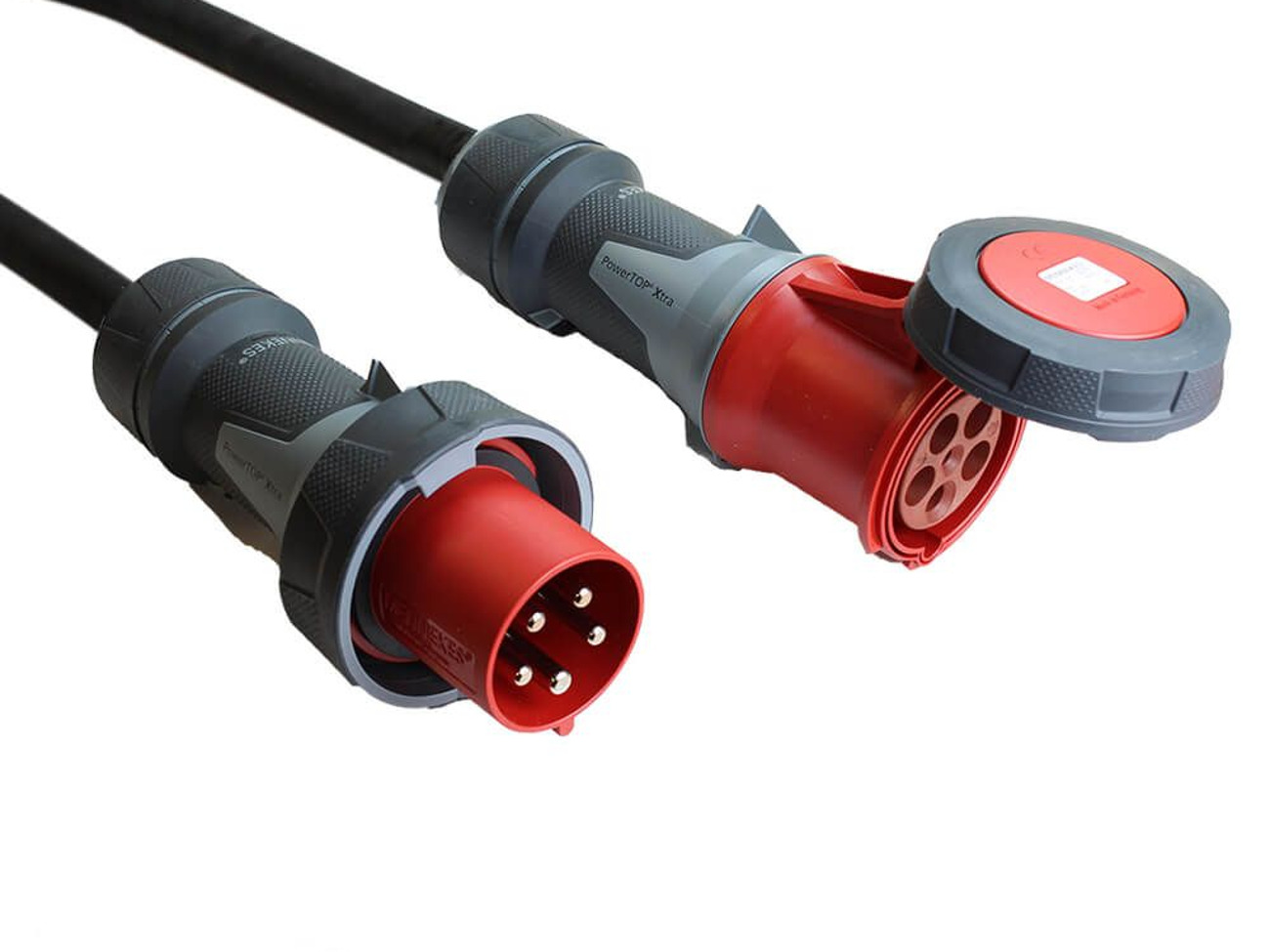 63 amp 3 phase+n+e 20 meter extension cable 