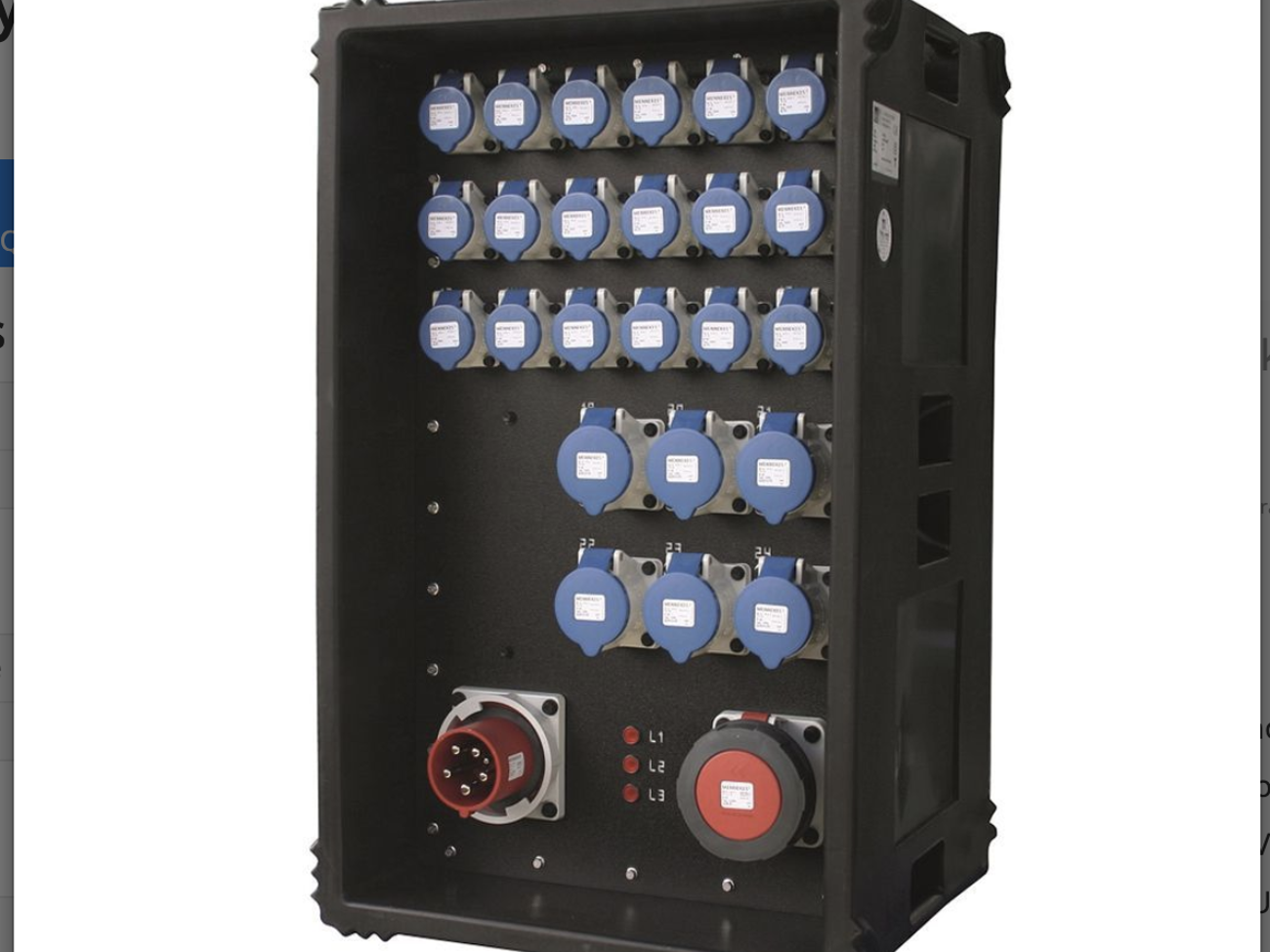 63a 3 phase type 2 distro