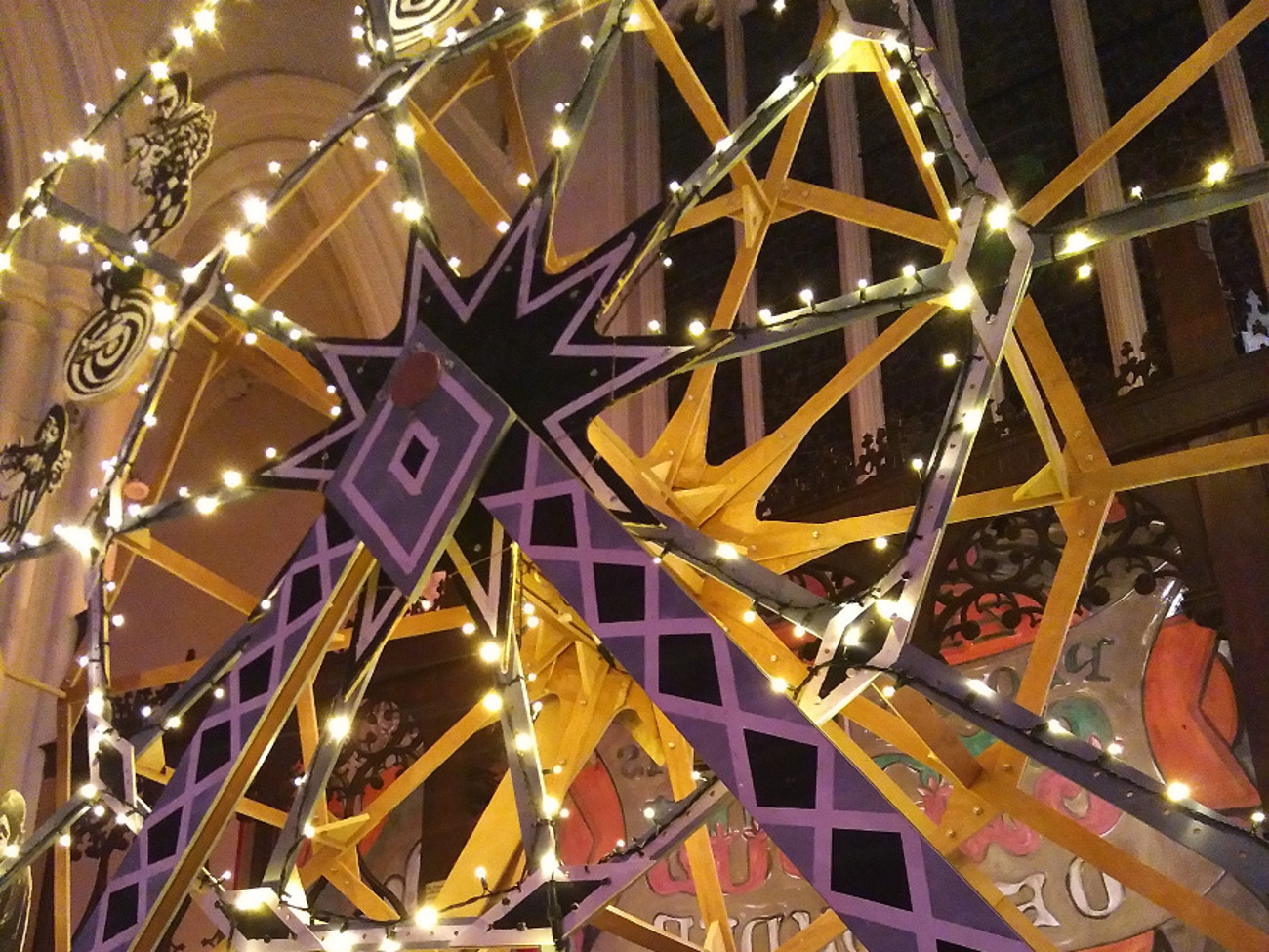 64m warm white led fairy lights outdoor