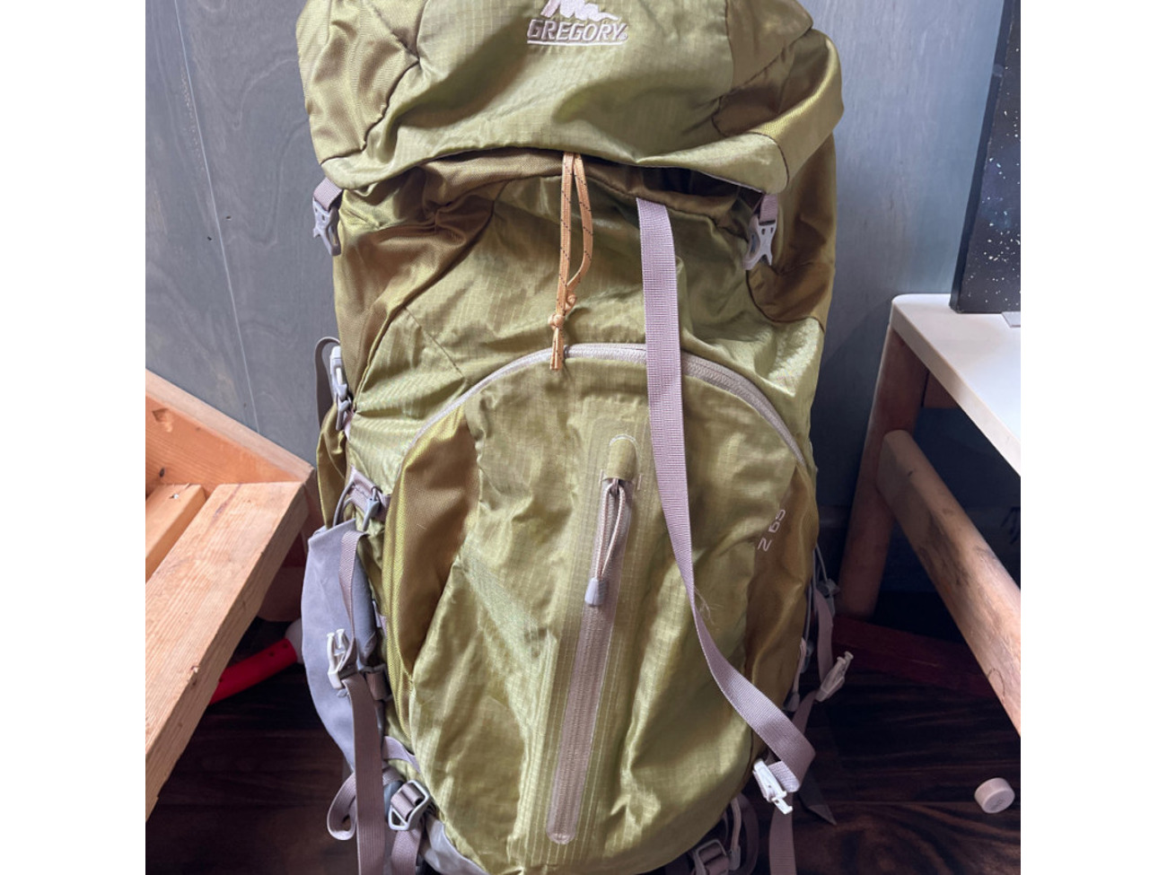 Rent 65L hiking pack Gregory z65 S small pack from Andrea G for 3.33 10 day