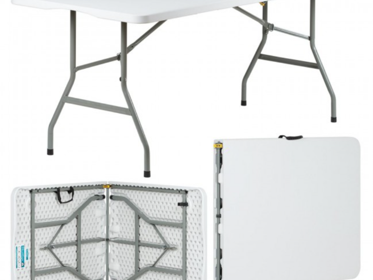 6ft folding table x2